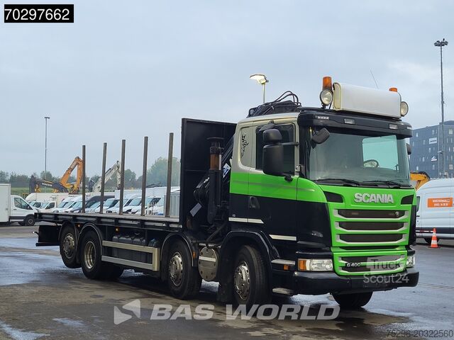 Навантажувальна платформа Scania G400 G 8X2 MKG HLK 231 HPA4 Crane Retarder Lift...