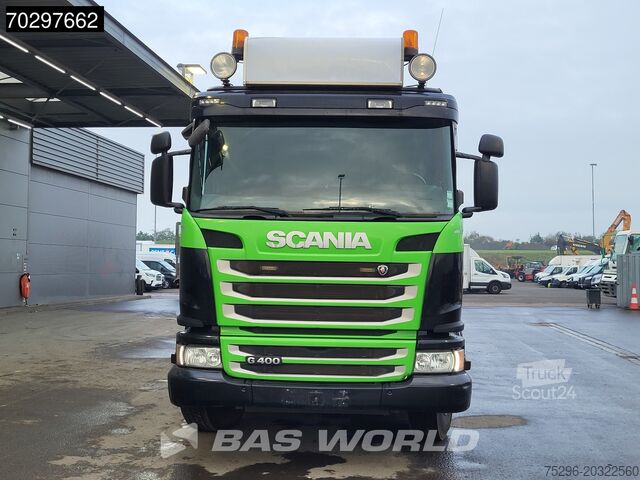 Навантажувальна платформа Scania G400 G 8X2 MKG HLK 231 HPA4 Crane Retarder Lift...
