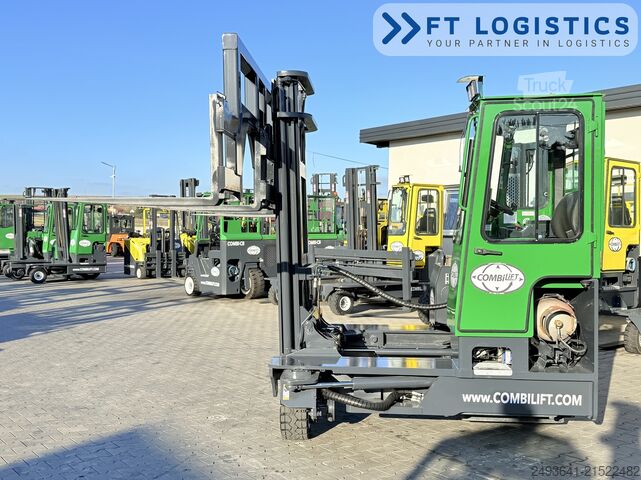 Carrello elevatore a 4 direzioni Combilift C5000L GAS DUPLEX 4100 POSITIONER CABIN