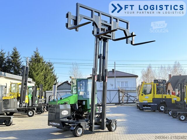 Carrello elevatore a 4 direzioni Combilift C5000L GAS DUPLEX 4100 POSITIONER CABIN