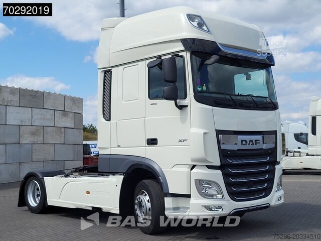 Standard tractor DAF XF 480 4X2 2xTanks LED ACC Euro 6