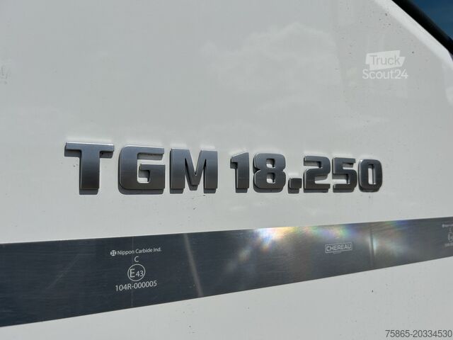 Gekoeld/bevroren transport Man TGM 18.250 / Carrier Koeler -30 gr / Chereau Fr...