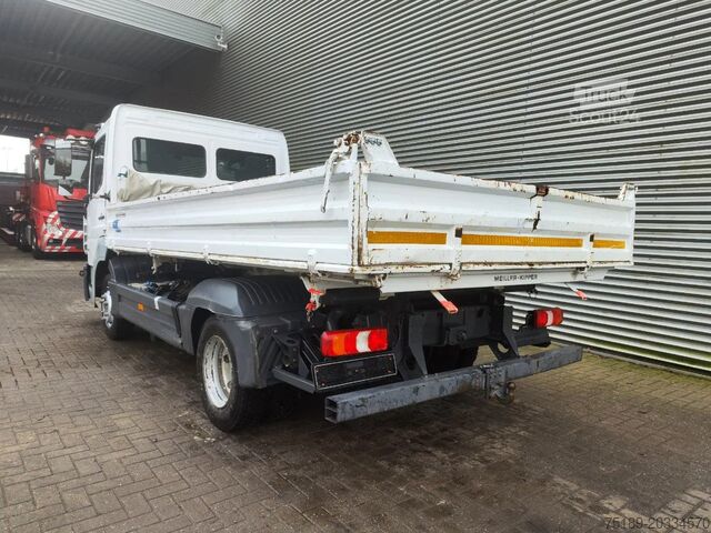 3-zijdige kipper Mercedes-Benz Atego 823 4x2 Meiller 3 Seitenkipper