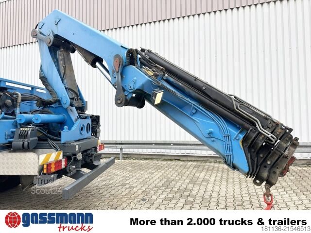 Бортовой грузовик Mercedes-Benz Actros 2741 L 6x4, Twist-Lock ausz. auf 3m,