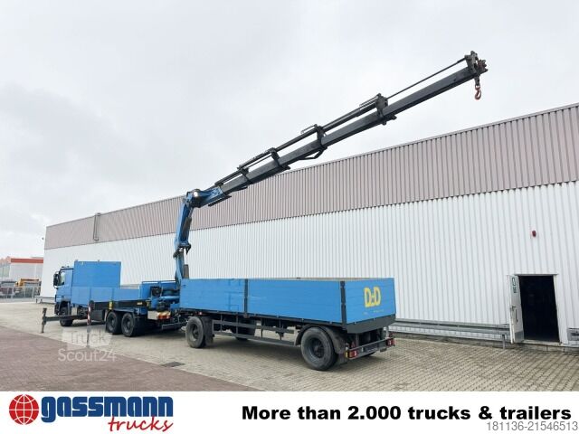 Бортовой грузовик Mercedes-Benz Actros 2741 L 6x4, Twist-Lock ausz. auf 3m,