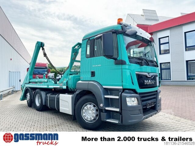 Самосвал MAN TGS 26.420 6X2-4 BL, Lenk-/Liftachse,