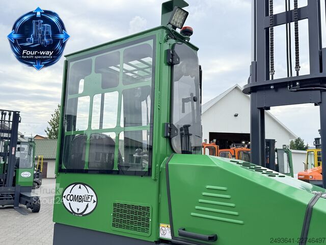 Wózek widłowy czterokierunkowy Combilift C4000 GAS DUPLEX 4050MM FULL CABIN