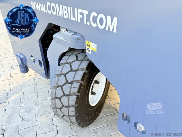 Wózek widłowy czterokierunkowy Combilift C4000 GAS DUPLEX 4050 WIDE POSITIONER
