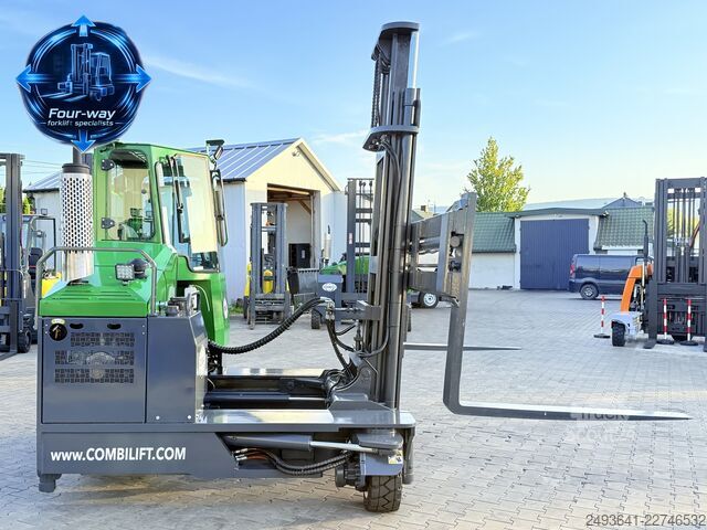 Wózek widłowy czterokierunkowy Combilift C4000 GAS DUPLEX 4050 WIDE POSITIONER