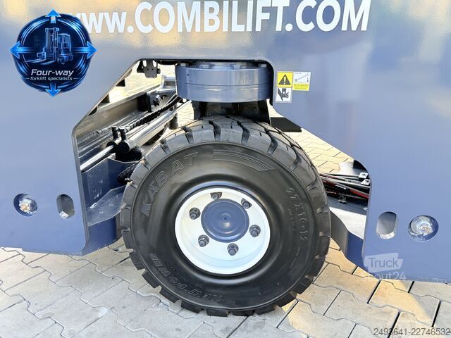 Wózek widłowy czterokierunkowy Combilift C4000 GAS DUPLEX 4050 WIDE POSITIONER