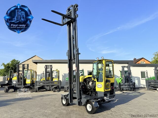 Wózek widłowy czterokierunkowy Combilift C3000XL GAS DUPLEX 4550 SIDE SHIFT