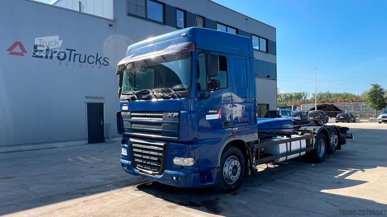 الهيكل مع كابينة السائق DAF XF 105.460 (CAMION D'ALLEMAGNE / GERMAN TRUCK /...
