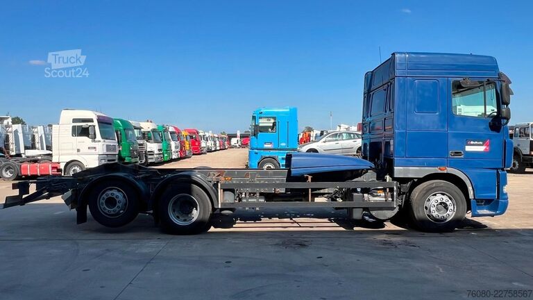 الهيكل مع كابينة السائق DAF XF 105.460 (CAMION D'ALLEMAGNE / GERMAN TRUCK /...
