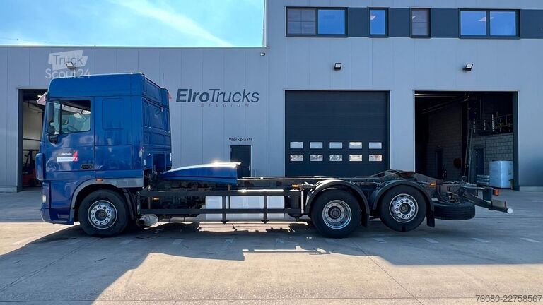 الهيكل مع كابينة السائق DAF XF 105.460 (CAMION D'ALLEMAGNE / GERMAN TRUCK /...
