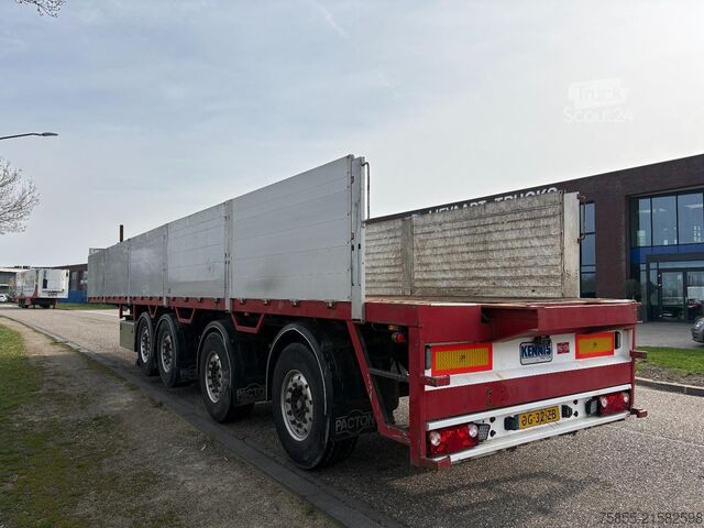 Piattaforma di carico Pacton TTD 454 4-Axle / 2x Lift - 2x Steering  / SAF D...