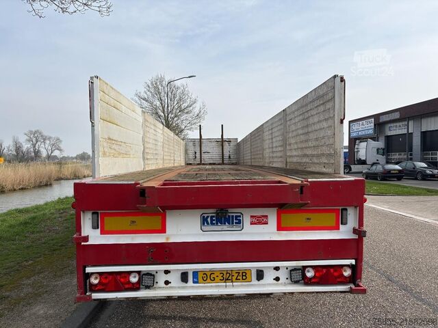 Piattaforma di carico Pacton TTD 454 4-Axle / 2x Lift - 2x Steering  / SAF D...