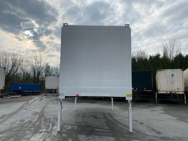 Keičiama kėbulo dėžės konstrukcija Krone BDF-System 7.450 mm lang, Eckhöhe: 2.750 mm,