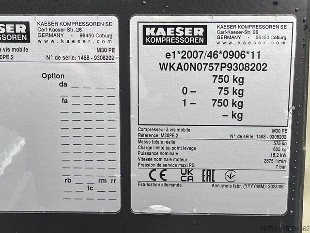 Kompresor Kaeser M 30 - N