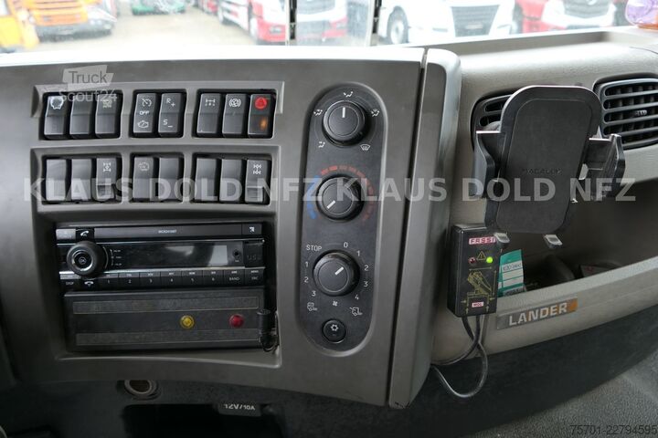 شاحنة قلابة ثلاثية الجوانب RENAULT Lander 410 6x4 Kipper Kran Fassi Funk Retarder