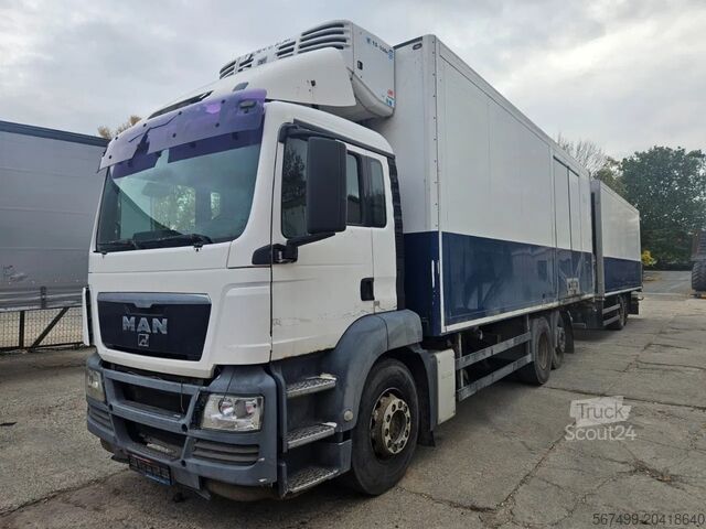 Transport réfrigéré/congélé MAN TGS 26.440 Tandem Euro5 Thermo King TS-500e