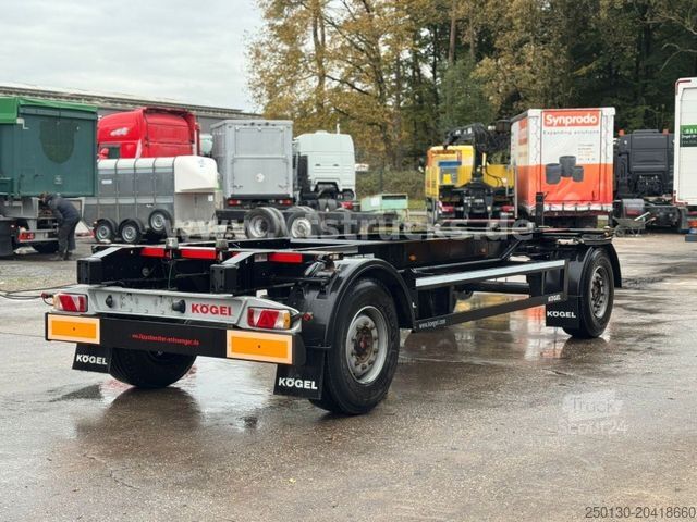 Naczepa podwoziowa wymienna KÖGEL AW 18 BDF Wechselbrücken Anhänger BDF TOP Reifen