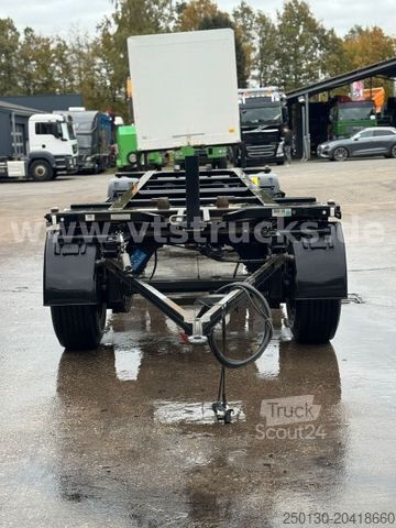 Naczepa podwoziowa wymienna KÖGEL AW 18 BDF Wechselbrücken Anhänger BDF TOP Reifen