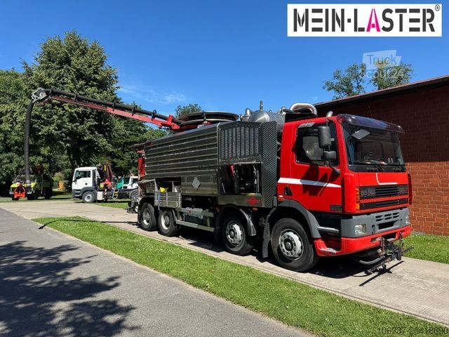 Φορτηγό δεξαμενή κενού SCANIA G 450 8x4 Kaiser Twister Komfort V2A Funk