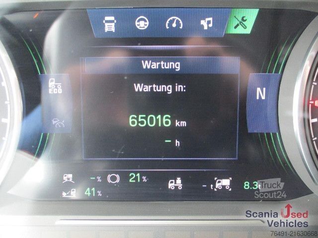 Standard tractor unit Scania S 590 A4x2NB / V8 / LED / Leder / Navi /TV