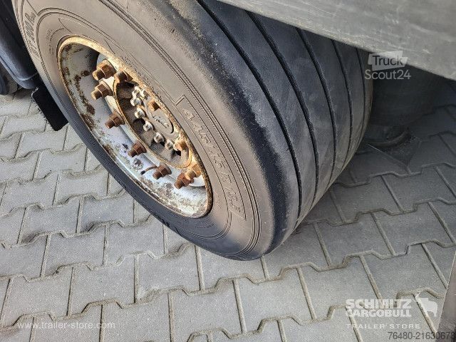 Open semitrailer with tarp Schmitz Cargobull Schiebeplane Papier