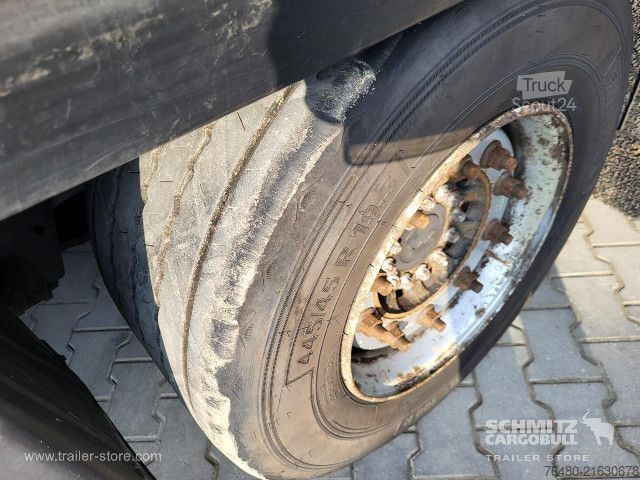 Open semitrailer with tarp Schmitz Cargobull Schiebeplane Papier