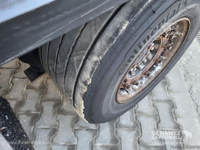 Open semitrailer with tarp Schmitz Cargobull Schiebeplane Papier