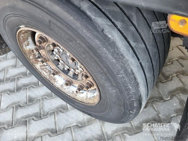 Open semitrailer with tarp Schmitz Cargobull Schiebeplane Papier