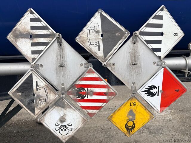 Silo Feldbinder KIP 60.3 NACZEPA SILOS Z ADR