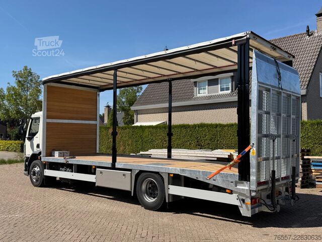 Brezentas DAF CF 320 LF320.19 EURO6. OPRIJWAGEN MET SCHUIFZEI...