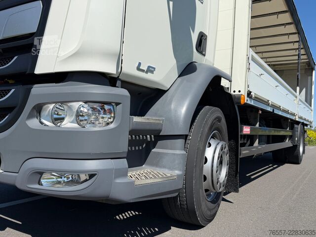 Brezentas DAF CF 320 LF320.19 EURO6. OPRIJWAGEN MET SCHUIFZEI...