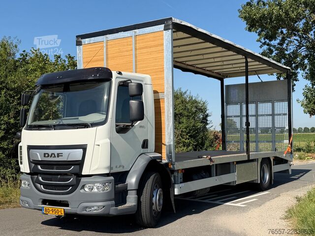 Brezentas DAF CF 320 LF320.19 EURO6. OPRIJWAGEN MET SCHUIFZEI...