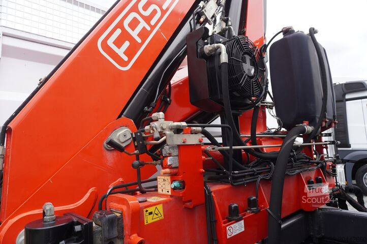 Широка страна с HDS Mercedes-Benz Arocs 1830 / Flatbed 16 EPAL / HDS Fassi