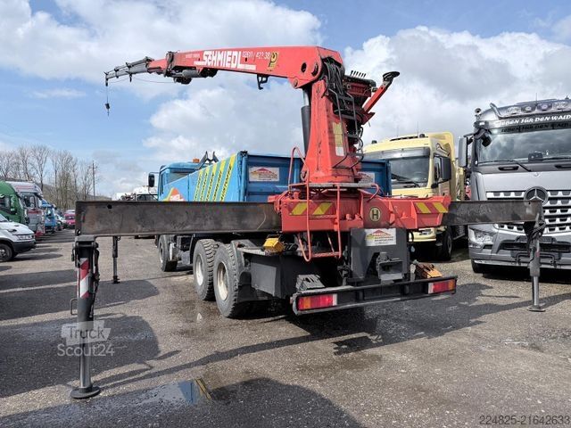 Lastbilsmonterad kran MAN 27-402 KIPPER+LANGARMKRAN PALFINGER 33000*1996*