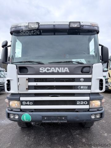 Tippbil SCANIA P124 CB 4X4 DREISEITENKIPPER*1998*EURO2*