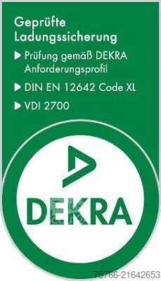 Växelflakssläp KRONE WP 7.7 N3S-CS / Portaltüren / 3 m Innenhöhe