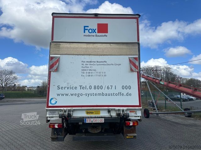 Kamion sa ravnom platformom i ceradom MERCEDES-BENZ Atego 1530 / LBW / Klima / Innenhöhe 2,8 m