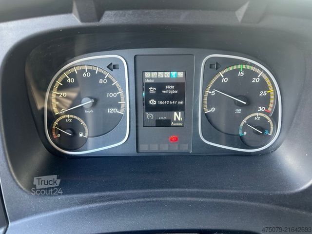 Kamion sa ravnom platformom i ceradom MERCEDES-BENZ Atego 1530 / LBW / Klima / Innenhöhe 2,8 m