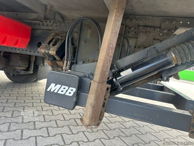 Kamion sa ravnom platformom i ceradom MERCEDES-BENZ Atego 1530 / LBW / Klima / Innenhöhe 2,8 m