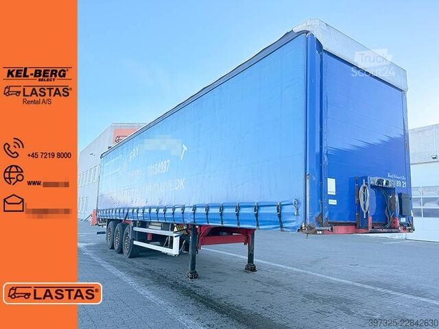 Liukuvat pressut Kel-Berg 3 axle Curtainsider / 3 achs Planenauflieger