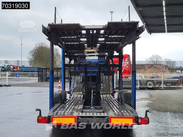 Furgone trasportatore di auto Scania P420 4X2 Kassbohrer Car transporter combi Full ...