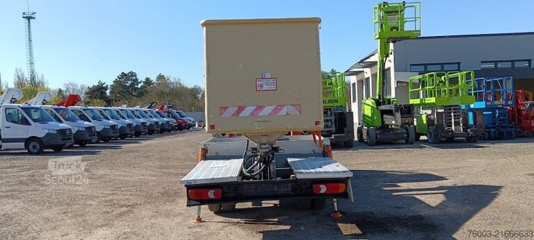 Furgoneta caja Nissan Cabstar Multitel 160 ALU DS - 16m