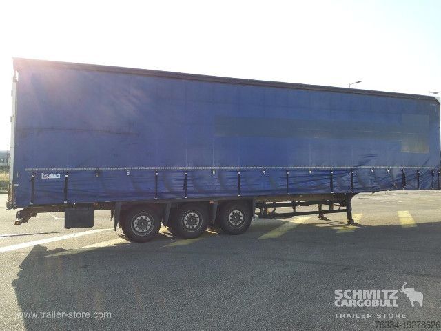 Atvira puspriekabė su tentu Schmitz Cargobull Semitrailer Curtainsider Mega