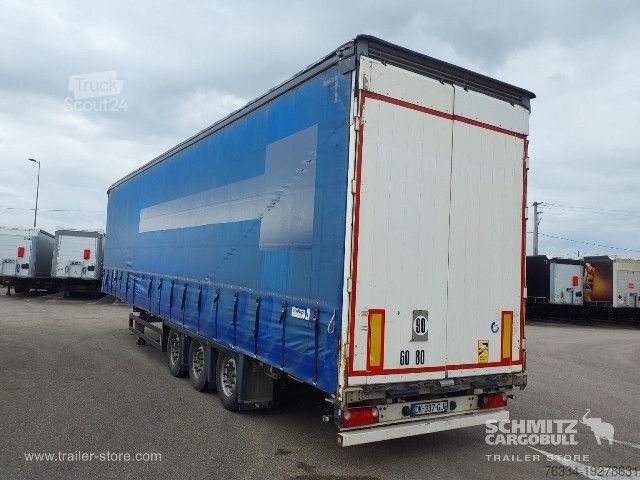 Отворено полуремарке с брезент Schmitz Cargobull Semitrailer Curtainsider Mega
