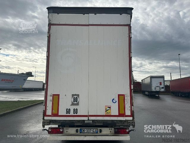 Отворено полуремарке с брезент Schmitz Cargobull Semitrailer Curtainsider Mega