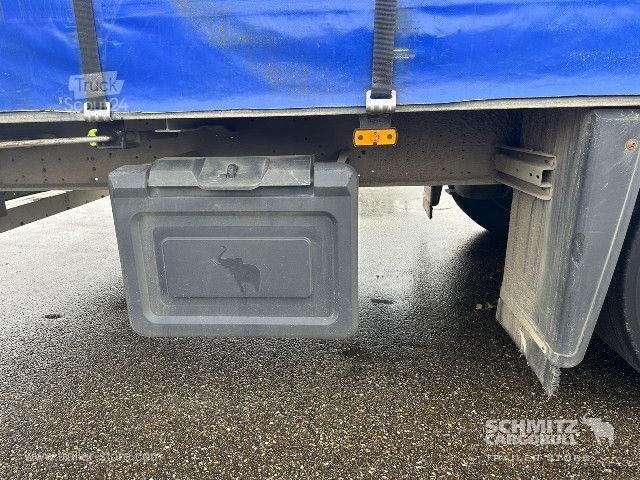 Atvira puspriekabė su tentu Schmitz Cargobull Semitrailer Curtainsider Mega
